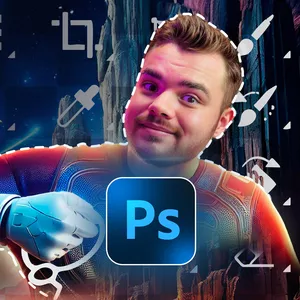Imagem de capa para o Curso online Curso de Photoshop do básico ao Avançado