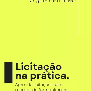 Imagem de capa para o Ebook Licitação na Prática