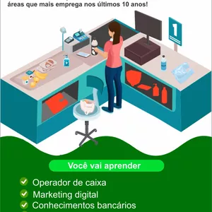 Imagem do curso Operador de Caixa 