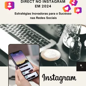 Imagem de capa para o Ebook Desvendando o Poder do Direct no Instagram em 2024