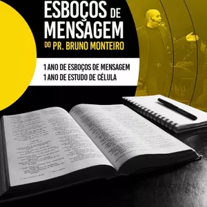 Imagem de capa para o Curso online 01 Ano de Esboço de Mensagens + Estudo de Célula