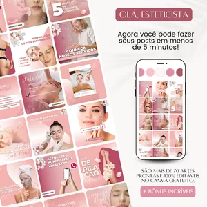 Imagem de capa para o Curso online Pack Esteticista