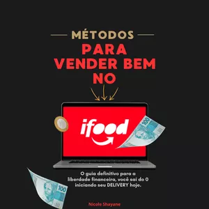 Imagem de capa para o Ebook Aprenda a vender do 0 no IFOOD 