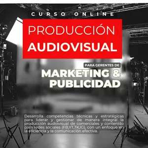 Imagen de portada para Curso online Producción Audiovisual para Gerentes de Marketing &amp; Publicidad