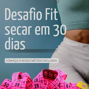 Imagem de capa para o Ebook Desafio FIt Secar em 30 dias