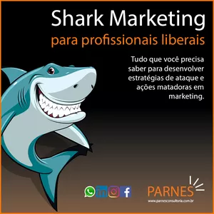 Imagem de capa para o Curso online Shark Marketing para Profissionais Liberais