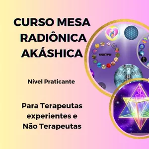 Imagem de capa para o Curso online Mesa Radiônica Akáshica - Nível Praticante