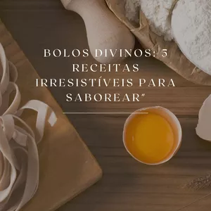 Imagem de capa para o Ebook "Bolos Celestiais: Delícias Caseiras por Rogerio de Souza e IA".