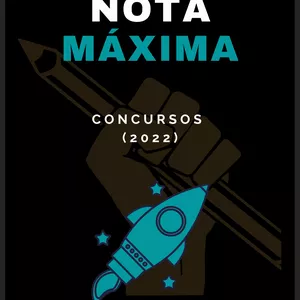 Imagem de capa para o Ebook Redação Nota Máxima - Concursos 2022