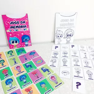 Imagem de capa para o Ebook 🩷Jogo da Memória Divertidamente 
