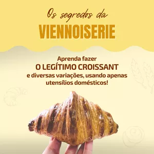 Imagem de capa para o Curso online Os Segredos da Viennoiserie