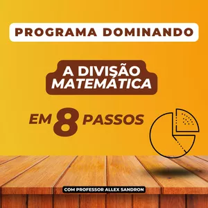 Imagem de capa para o Curso online Programa Dominando a Divisão Matemática em 8 Passos