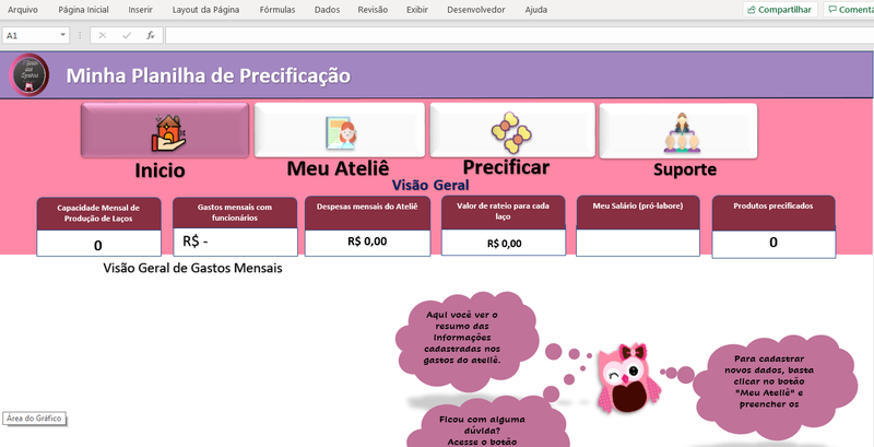 Curso para Precificar seus Laços na nossa Planilha exclusiva ( Planilha inclusa)