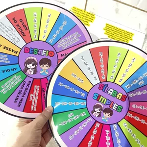 Imagem de capa para o Ebook Combo das Roletas - Sílabas simples e complexas