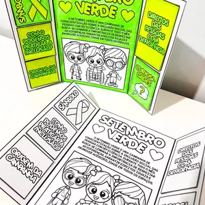 Imagem de capa para o Ebook Lapbook setembro verde