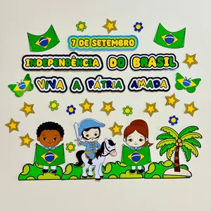 Imagem de capa para o Ebook Painel Decorativo da Independência do Brasil  EDUCA ARTE