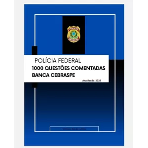 Imagem de capa para o Ebook Apostila PF Administrativo 2025 