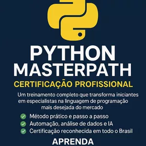 Imagem do curso Python MasterPath – Certificação Profissional 