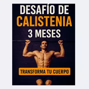 Imagen de portada para Ebook Desafío de calistenia de 3 meses 