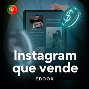 Imagem de capa para o Ebook Instagram que Vende