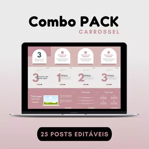 Imagem principal do produto Combo Pack Carrossel