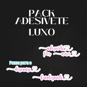 Imagem de capa para o Curso online Pack Adesivete Luxo