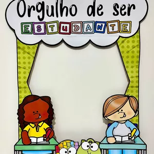 Imagem de capa para o Ebook Moldura para Foto – Tema: Dia do Estudante