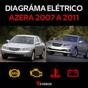 Imagem de capa para o Ebook DIAGRÁMAS ELETRICOS (AZERA 2007 A 2011)