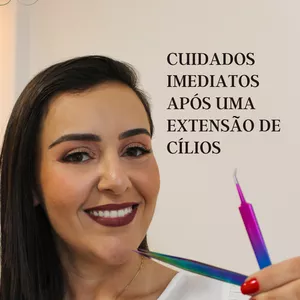 Imagem de capa para o Ebook Cuidados Imediatos após uma Extensão de Cílios