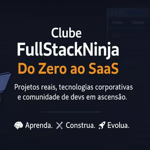 Imagem de capa para o Curso online Clube FullStackNinja