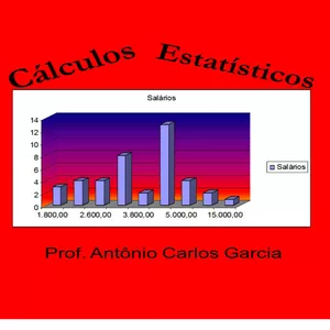 Imagem de capa para o Ebook Cálculos estatísticos