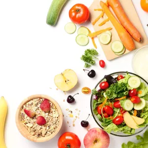 Imagem de capa para o Ebook 57 receitas fitness