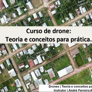 Imagem de capa para o Curso online Curso de drone: Teoria e conceitos para a prática. 