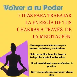 Imagen de portada para Ebook Taller volver a tu poder - conecta y armoniza tus chakras