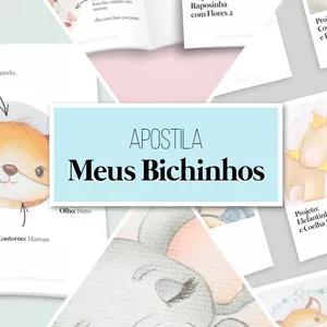 Imagem de capa para o Ebook Apostila de Fraldinhas: Meus Bichinhos