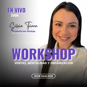 Imagen de portada para Evento online WORKSHOP PRACTICO EN VIVO, VENTAS - MENTALIDAD Y ORGANIZACIÓN 