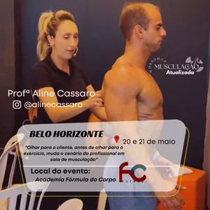 Imagem de capa para o Evento presencial 8º Edição WORKSHOP MUSCULAÇÃO ATUALIZADA