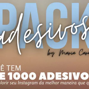 Imagem de capa para o Ebook Pack figurinhas Insta by Maria Cardoso
