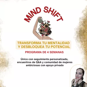 Imagen de portada para Curso online Mind Shift Transforma tu Mentalidad y Desbloquea tu Potencial