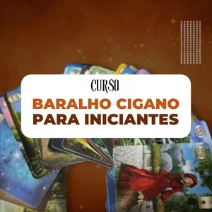 Imagem de capa para o Curso online Curso Baralho Cigano Para Iniciantes