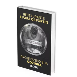 Imagem de capa para o Ebook Projetos para Cozinhas de Restaurante