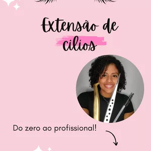 Imagem de capa para o Curso online Do zero ao profissional com a extensao de cilios