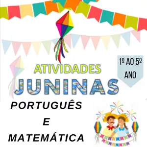 Imagem de capa para o Ebook ATIVIDADES JUNINAS - 1 AO 5 ANO