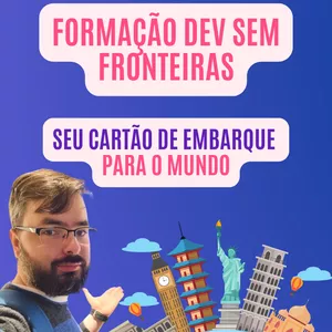 Imagem de capa para o Curso online Formação Dev sem Fronteiras