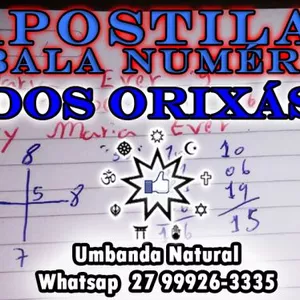 Imagem de capa para o Ebook APOSTILA CABALA NUMÉRICA DOS ORIXÁS