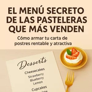 Imagen de portada para Ebook El Menú Secreto de las Pasteleras que Más Venden