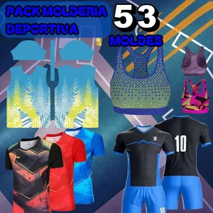 Imagen de portada para Ebook 53 Moldes Digitales para Sublimación (PDF,Corel Draw, AI)