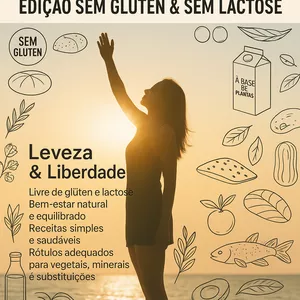 Imagem de capa para o Ebook “Viva Leve: Edição Sem Glúten &amp; Sem Lactose”