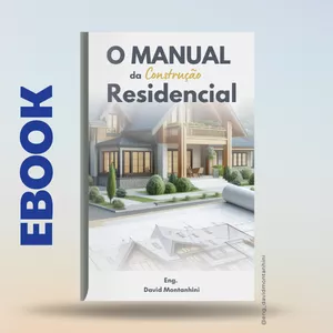 Imagem de capa para o Ebook Manual da construção Residencial