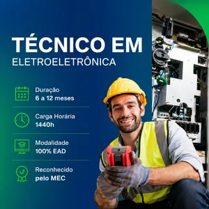 Imagem do curso Curso Técnico de Eletroeletrônica
